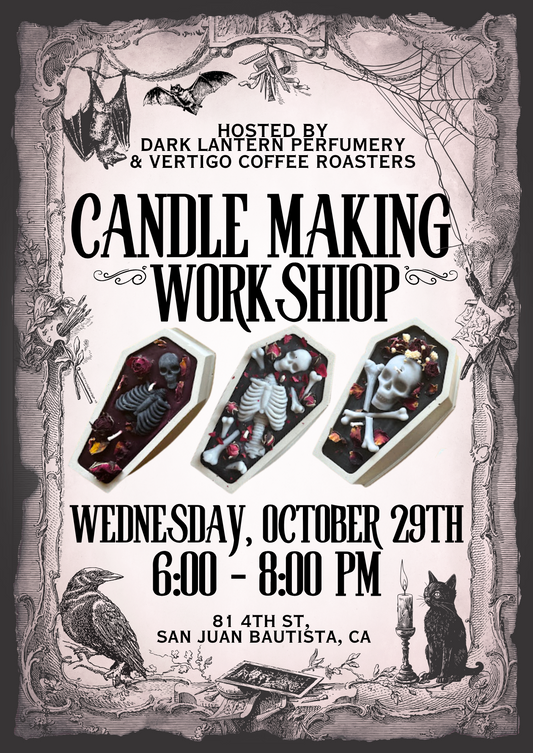 Candle Making Workshop! - Spooky Edition - 10/29