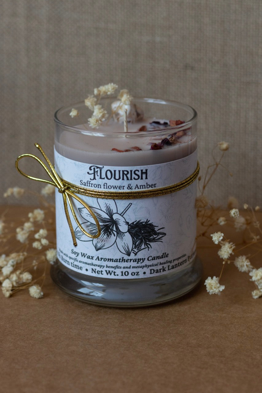 Flourish • Safflower & Amber