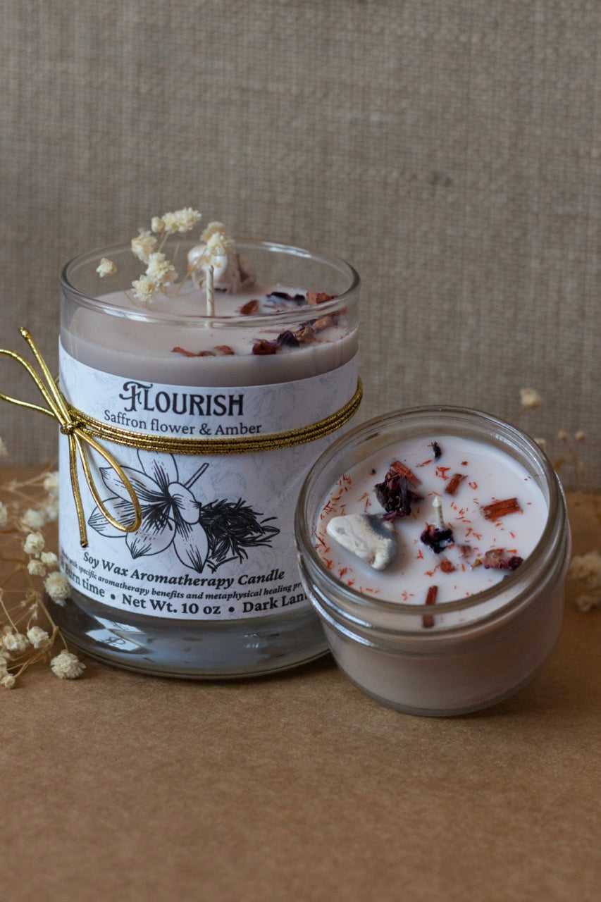 Flourish • Safflower & Amber