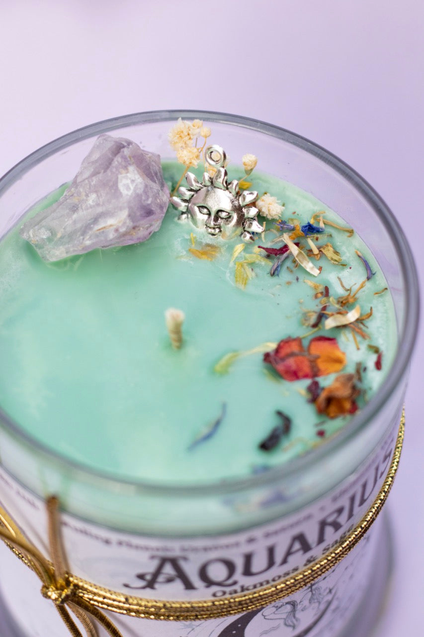 Aquarius  •  Oakmoss & Sage