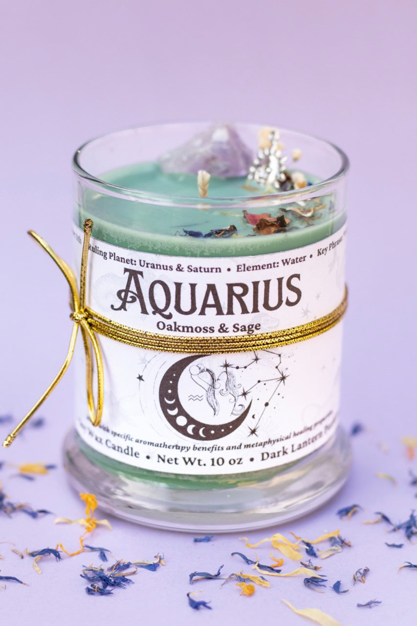 Oakmoss Candle ~ in honor of all Green Witches ~ All Natural Candle ~ –