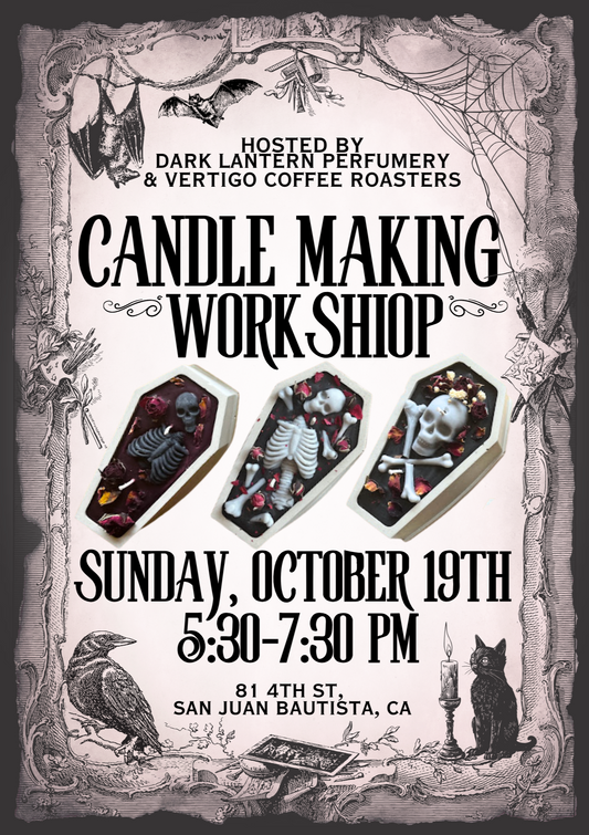 Candle Making Workshop! - Spooky Edition -
