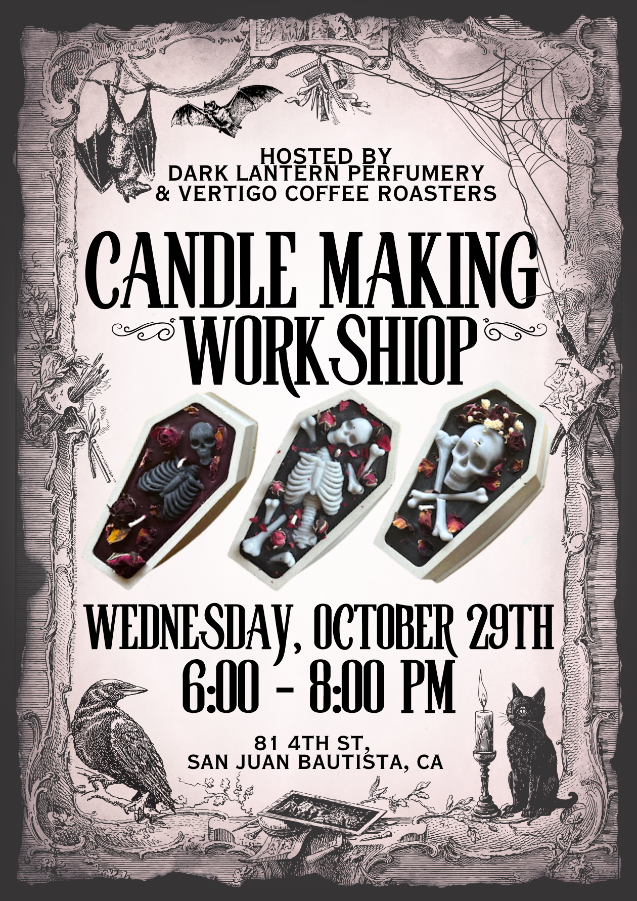 Candle Making Workshop! - Spooky Edition - 10/29