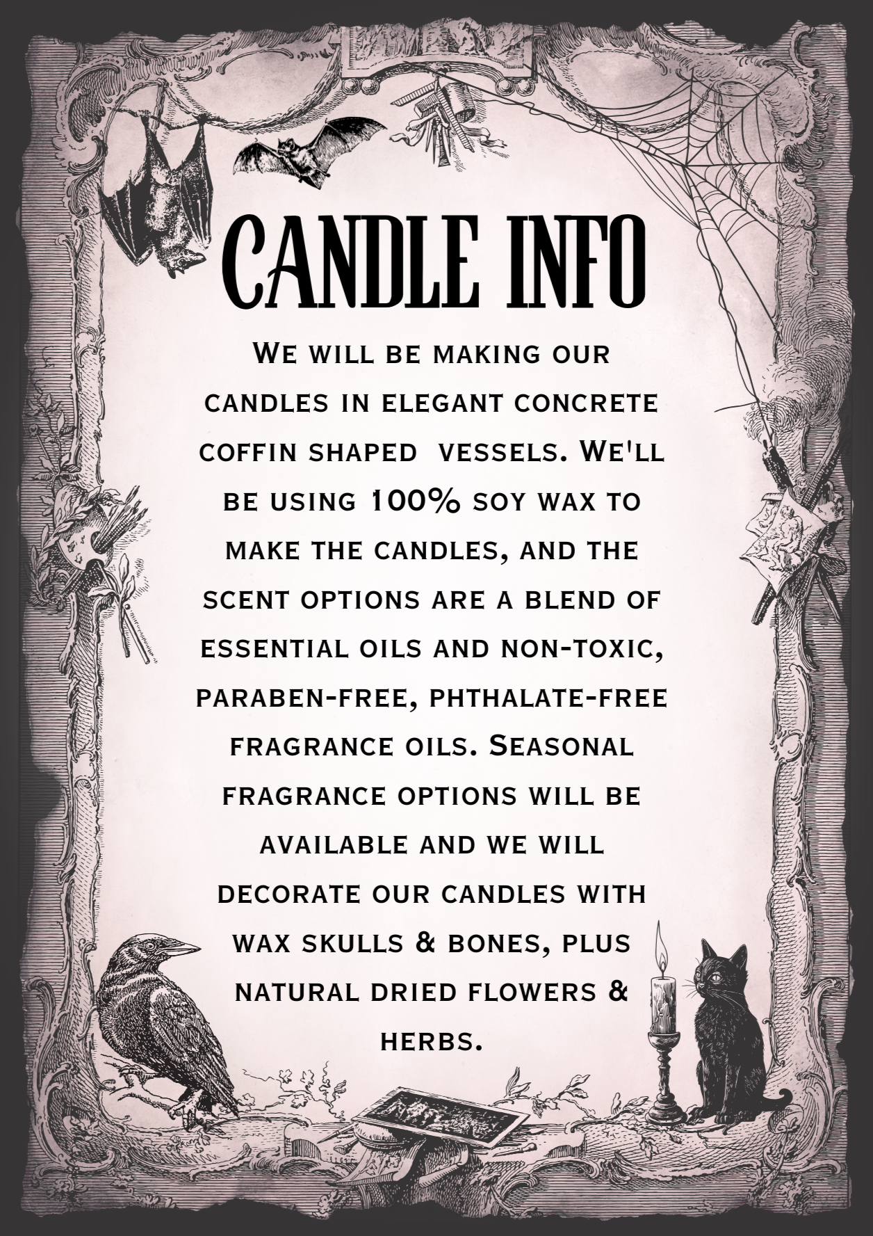 Candle Making Workshop! - Spooky Edition -