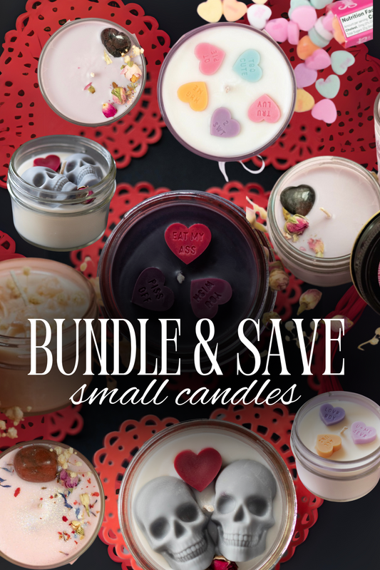 Bundle & Save! Mix & Match Valentines Candles ( SMALL )