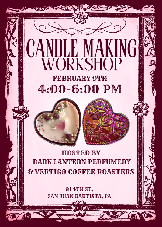 Candle Making Workshop! (Valentines Edition)