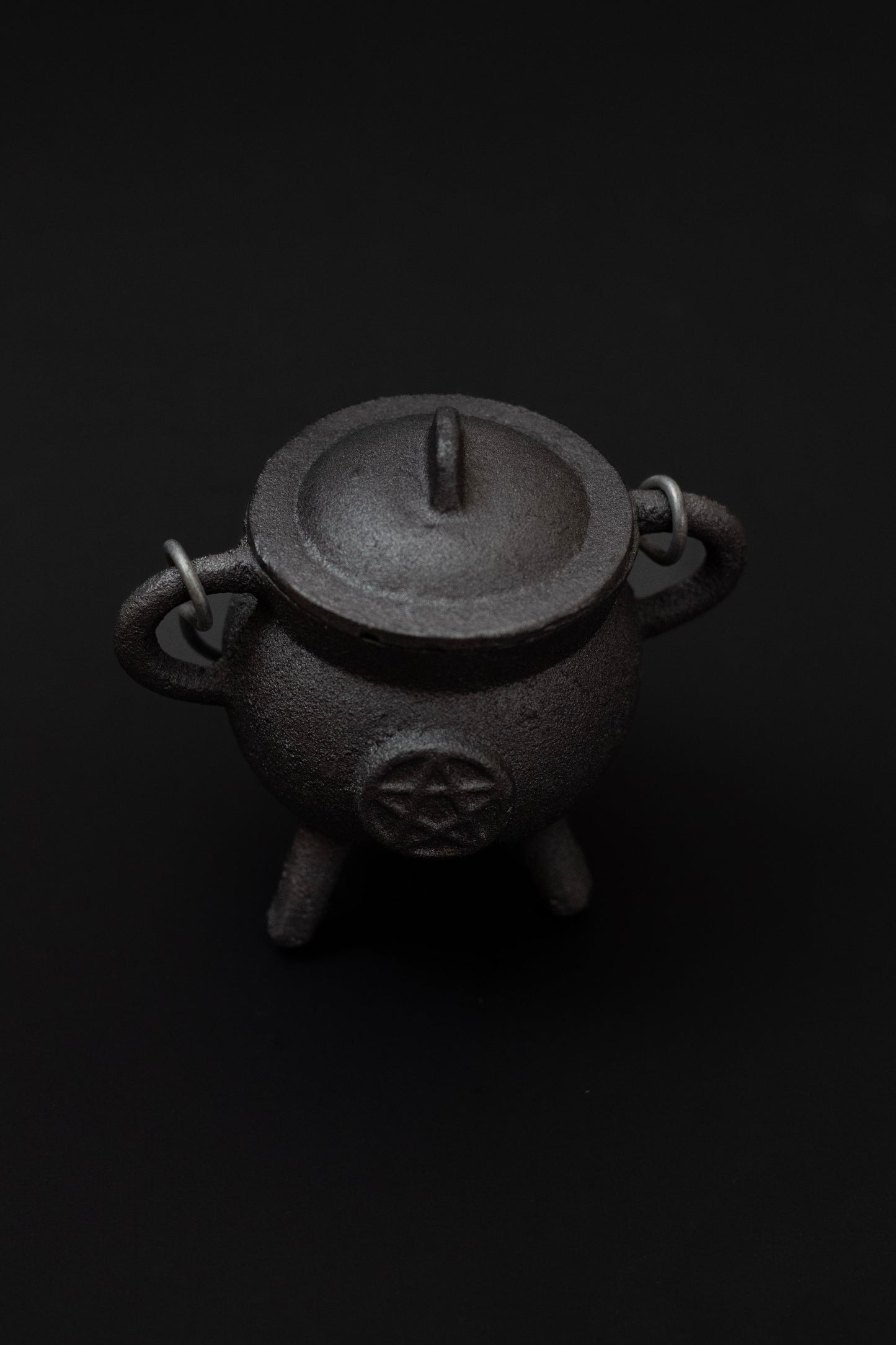 Cast Iron Cauldron Candle