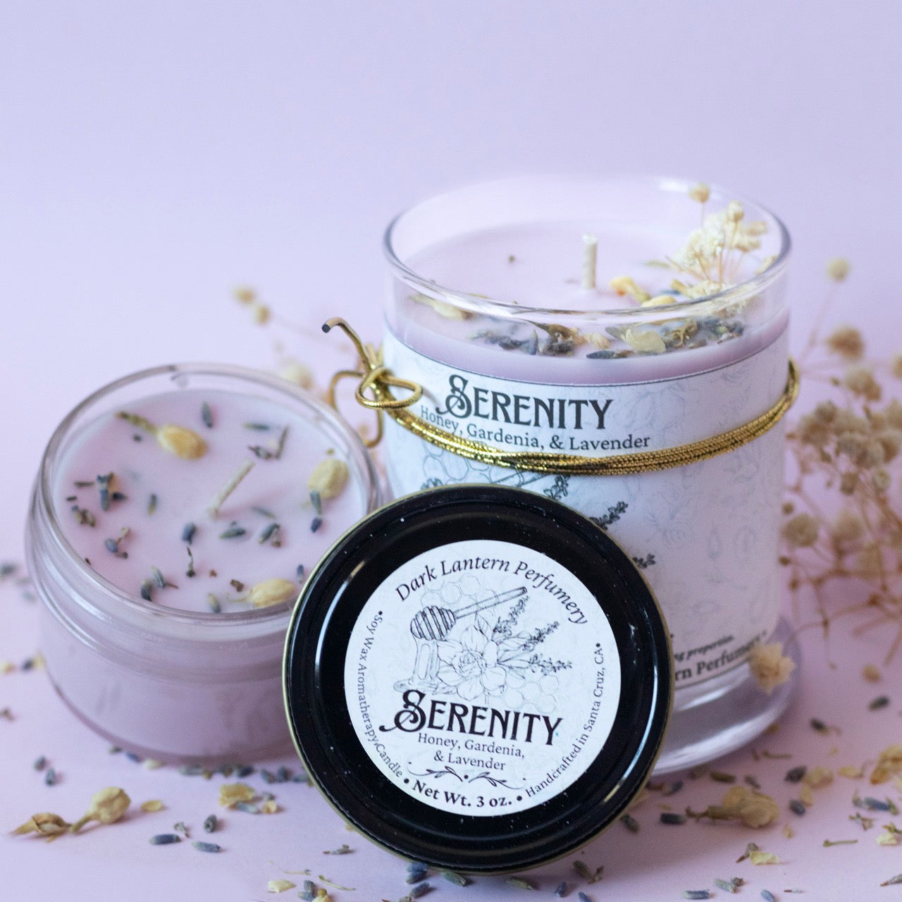 Serenity  •  Honey Gardenia Lavender